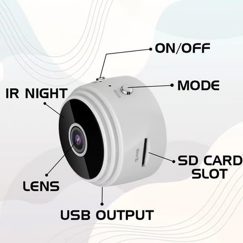 🔥 Mini 480p HD Wireless Magnetic Security Camera