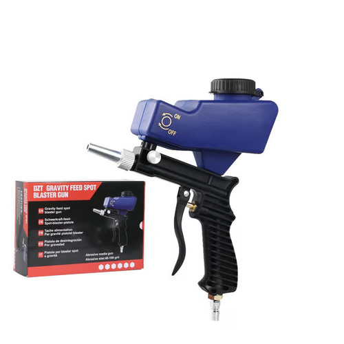 Gravity Sandblasting Tools, Pneumatic Sandblasting Set, Rust Blasting Device Adjustable Blasting Machine, Pneumatic Blasting Tools Set, Professional Car Body Repair Tool for Car Repair, Sandblasting Accessories