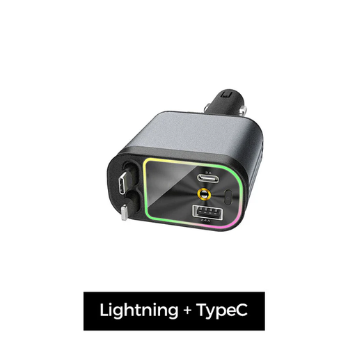 2025 New Model  4 in 1 Fast Charging Car Charger 120W with Star💫