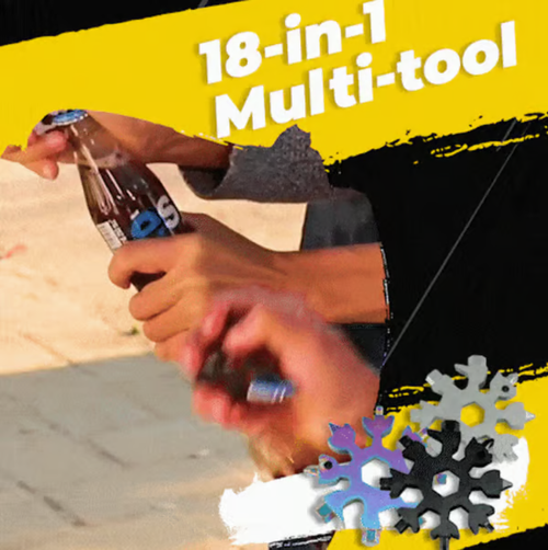 🔧New 18-in-1 Multi-tool（Four sets）