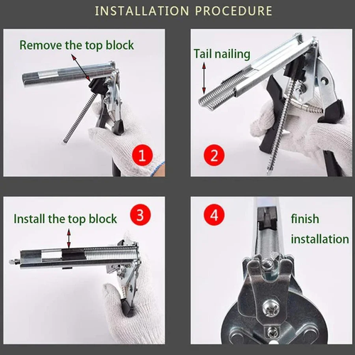 😎Building a wire fence with Type M Nail Ring Pliers,makes your work efficiency with the automatic nailing design, all you have to do is to clip through it. Get Yours here👉👉