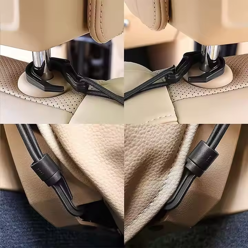 2025 Cheap Car Trunk Organizer Seat Back Elastic Mesh Net Multi Layer Storage Bag Car Accessories Car Mesh Pocket Between Seats
