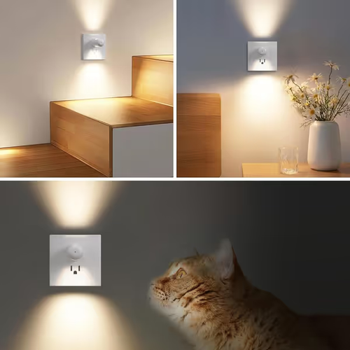 🔥LED Wall Socket Night Light👉