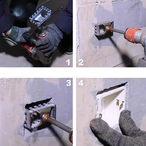 Model 86 Electric Box Square Hole Cutter