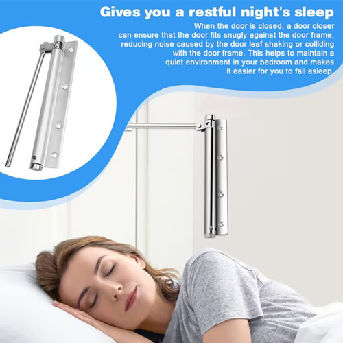 💥No more worrying about leaving the door open,this makes it close automatically and keeps your home secure.💪
