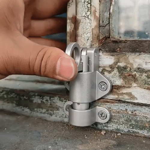Aluminum Alloy Automatic Window Spring Latch(There are three in one set)
