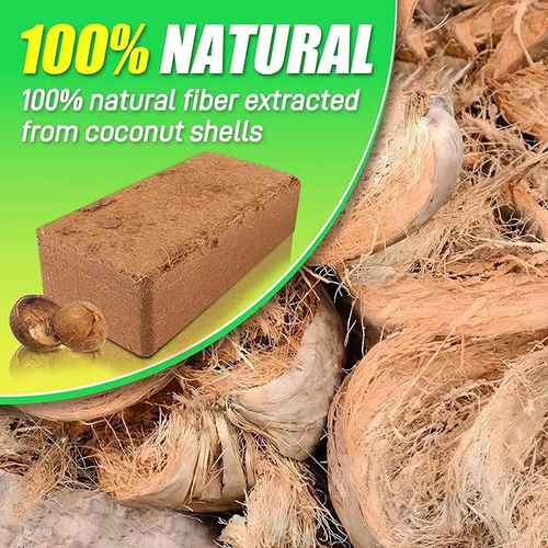 🌱Premium Organic Coconut Coir Bricks for Plants (Collected from Pacific island countries)