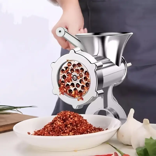 Multi-Function Meat Mincer Large Mincing Meat Machine - Household Enema Hand Mincing Garlic Filling Sausage