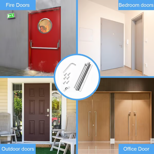 💥No more worrying about leaving the door open,this makes it close automatically and keeps your home secure.💪