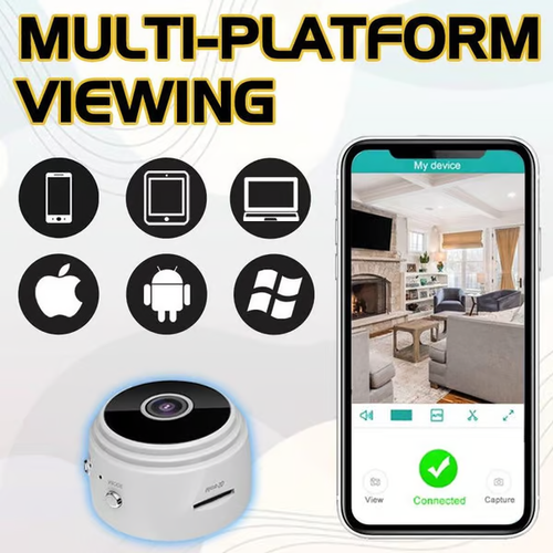 🔥 Mini 480p HD Wireless Magnetic Security Camera