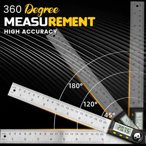 🧰Toolbox must-have tool! 👍Measure length and angle more accurately and conveniently.