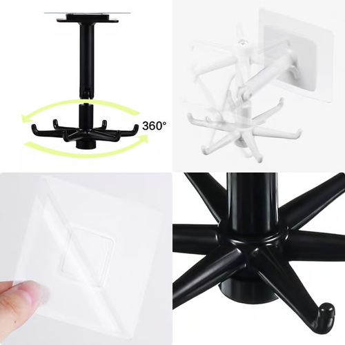 360° Rotating Folding Hook 😍Using his home much tidy, he can easily install it in any location.😍 I like him