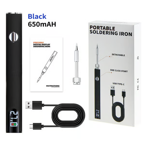 Portable Digital Display Soldering Iron Kit