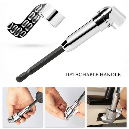 🔥105 Degree Right Angle Drive Drilling（Buy the long one and get the short one for free）