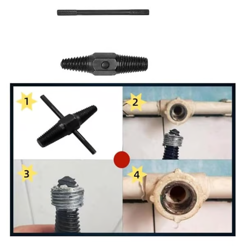 🔥Damaged Screw Extractor,Double Head Broken Screw Extractor