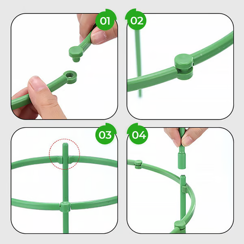 Removable plant stand support stakes for plants and flowers and fruits