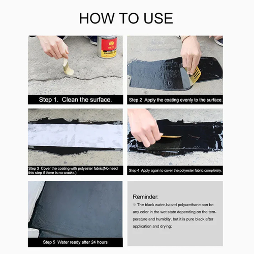 🍃50% OFF🔰Polyurethaan Waterdicht maken en lekkageherstel Milieuvriendelijke coating🍃✨🔰