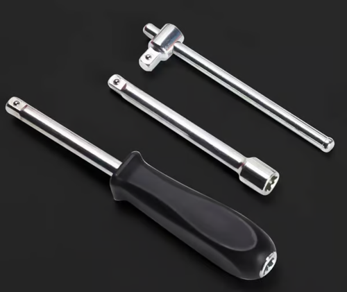 ✨ Fall in love with this Ratchet! 💪 Equipped with 31 socket bits and unparalleled precision, it's ideal for navigating tight spaces and tackling heavy-duty jobs. Enjoy power, performance, and versatility in a stylish package!