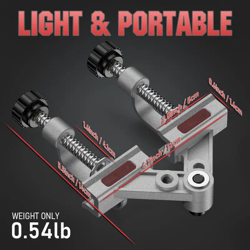 🔧 Versatile Adjustable Tube Clamp – Perfect for Welding & Woodworking! 🔨  ✔ Fits multiple sizes – Works with round, square & rectangular tubes ✔ Strong & stable – Keeps workpieces secure for precise welding or glue-ups ✔ Heavy-duty build – Durable steel construction for long-lasting use ✔ Quick-adjust – Saves time with easy setup & release  Ideal for fabricators, welders, and woodworkers! 🚀