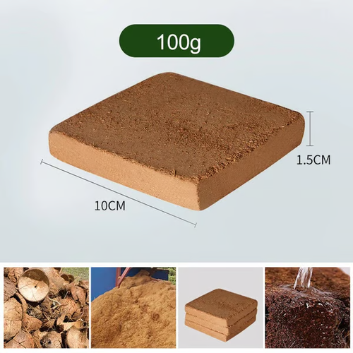 🌱Premium Organic Coconut Coir Bricks for Plants (Collected from Pacific island countries)