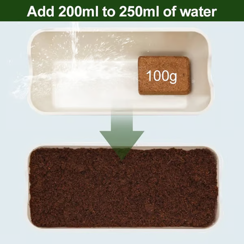 🌱Premium Organic Coconut Coir Bricks for Plants (Collected from Pacific island countries)