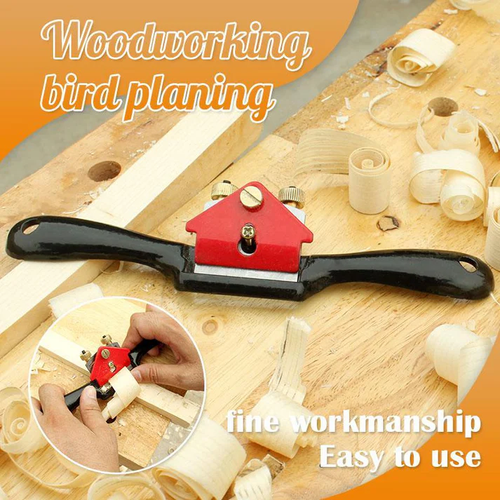Tired of Rough Edges? Smooth It Like a Pro!Say goodbye to uneven surfaces and hello to flawless woodworking! Our Woodworking Bird Planing tool features SK2 blades and double-screw adjustment for precision planing every time. Whether you're crafting a table or restoring a vintage chair, this is the tool that makes your work stand out. 🌟 👉