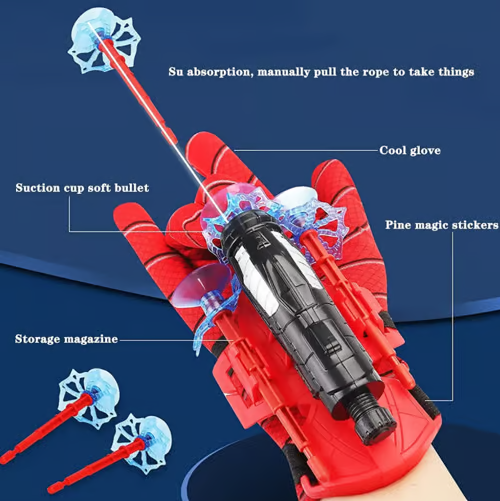 Let your kids know that the power is in their hands with this super cool Spider Web Launcher! ️ Get Yours