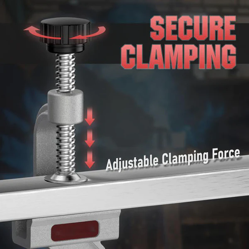 🔧 Versatile Adjustable Tube Clamp – Perfect for Welding & Woodworking! 🔨  ✔ Fits multiple sizes – Works with round, square & rectangular tubes ✔ Strong & stable – Keeps workpieces secure for precise welding or glue-ups ✔ Heavy-duty build – Durable steel construction for long-lasting use ✔ Quick-adjust – Saves time with easy setup & release  Ideal for fabricators, welders, and woodworkers! 🚀
