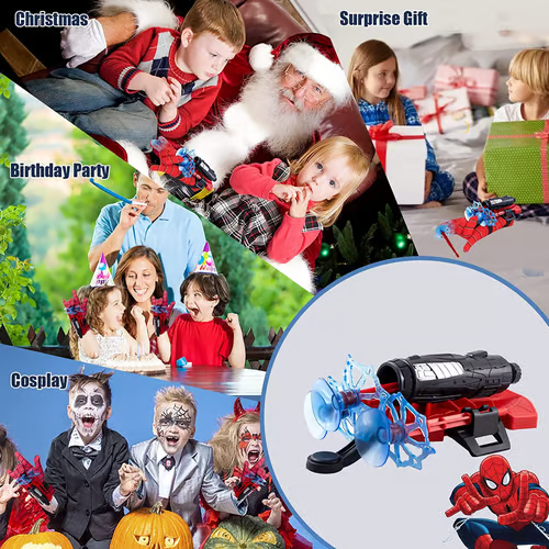 Let your kids know that the power is in their hands with this super cool Spider Web Launcher! ️ Get Yours