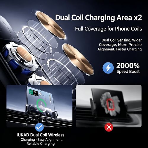 In-Car Fast-Charging Mount