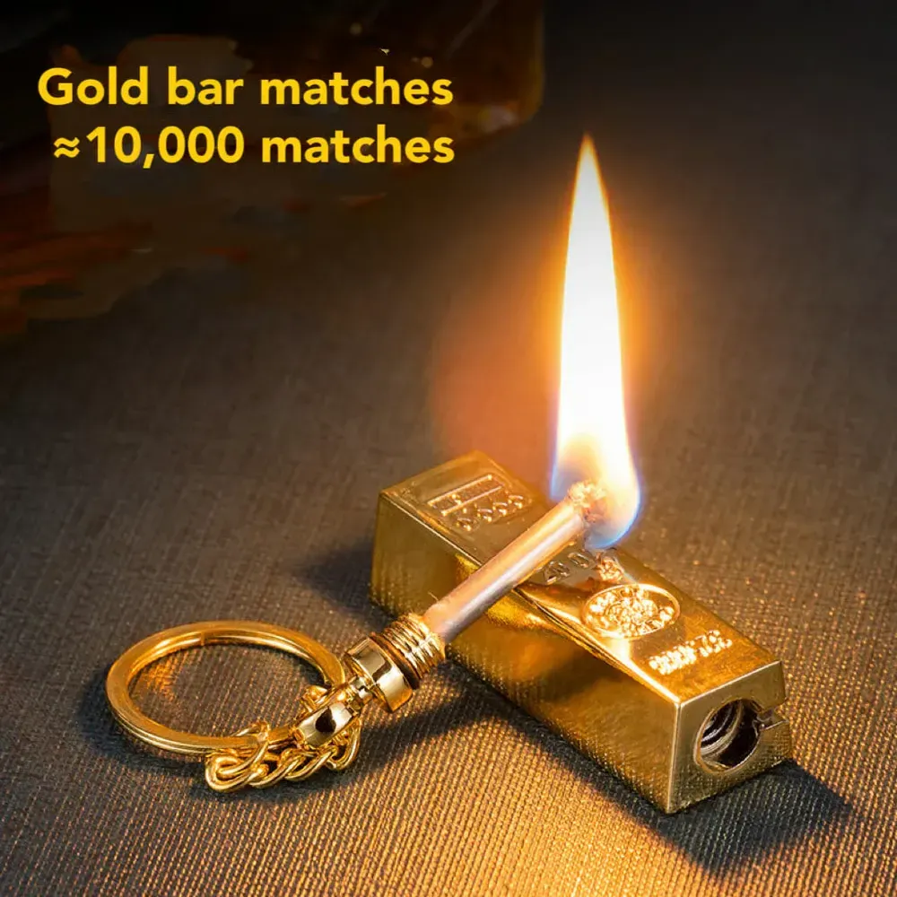 ⌛Limited Sale 50% OFF🔥Multi-function Metal Keychain Matches can be Struck Tens of Thousands of Times🌟