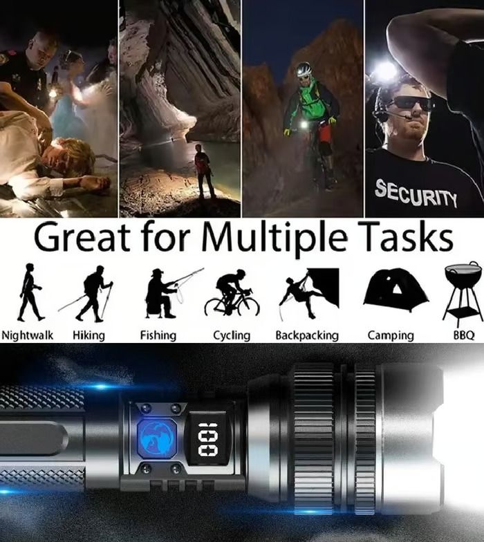 ⏳Limited Sale 50% OFF🔥2025 The Ultimate Survival Flashlight🔦