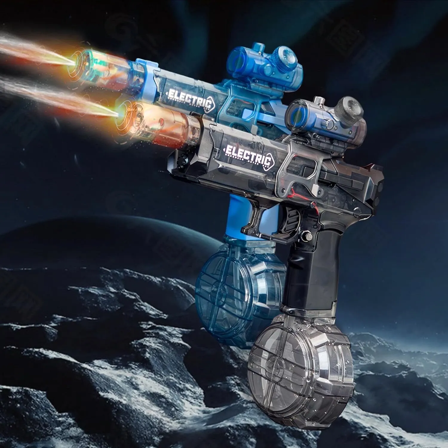 🔥Ultimate Battle Blaster Electric Water Guns with Realistic Gun Muzzle Flame🔥