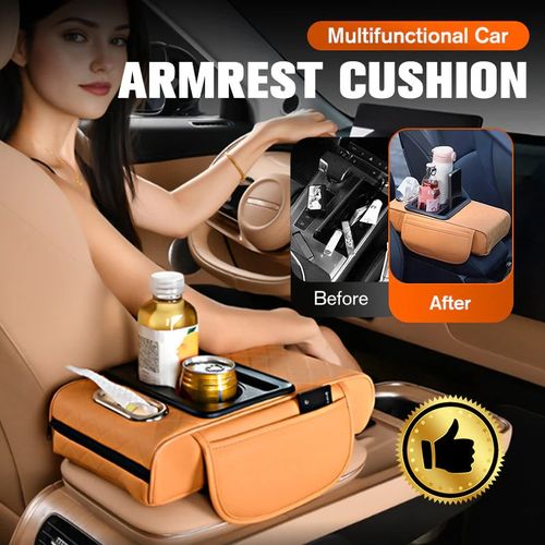 ⏳Limited Sale 50% OFF🔥Integrated Pressurized Multifunctional Car Armrest Heightening Pad🚘