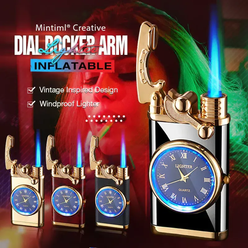 ⌛Limited Sale 50% OFF🔥Stylish Windproof Lighter + Digital Clock🔥