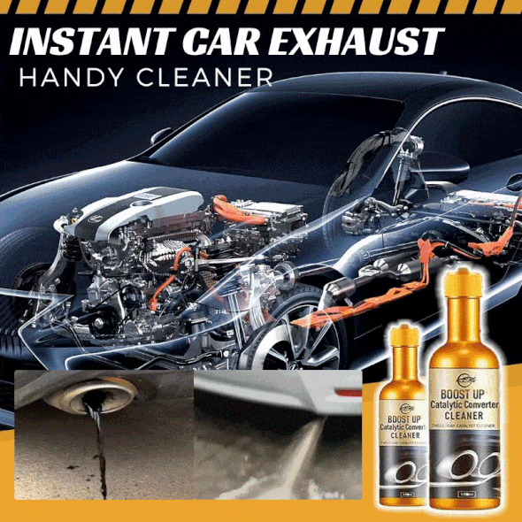 🎉 Buy 1 Get 1 FREE 🎁Car Three-Way Catalytic Converter Cleaner✨🚗