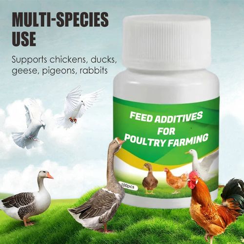 🔥 5 BOTTLES - Feed Additives for Poultry Farming 🐔🦆🐤