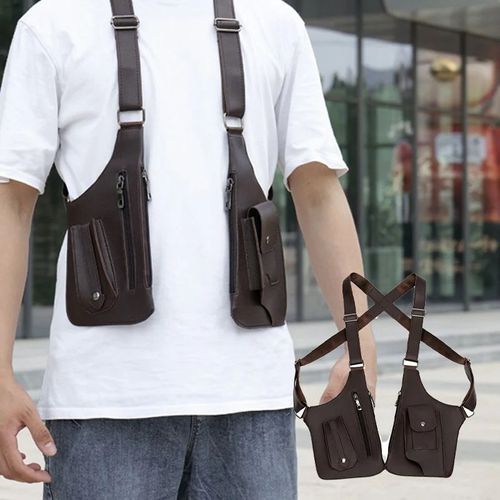 ⏳Limited Sale 50% OFF🔥Double Shoulder Strap Multi-Pocket Outdoor Anti-Theft Tactical Bag🦺