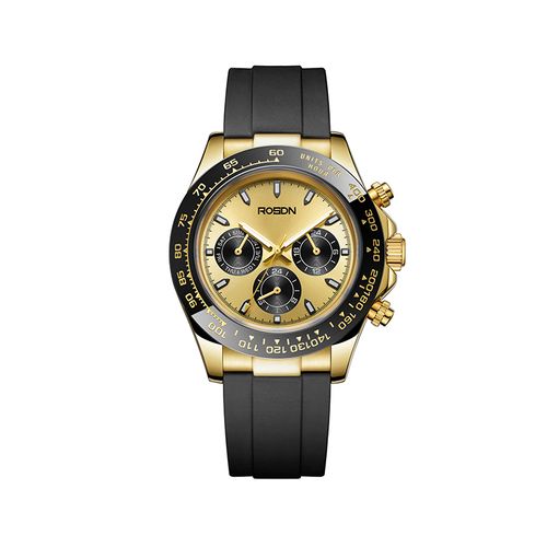 🔥ROSDN men's watch | imported quartz movement + 50 meters waterproof | luminous three-eye chronograph | business and sports dual-use | limited time direct reduction of ₵900
