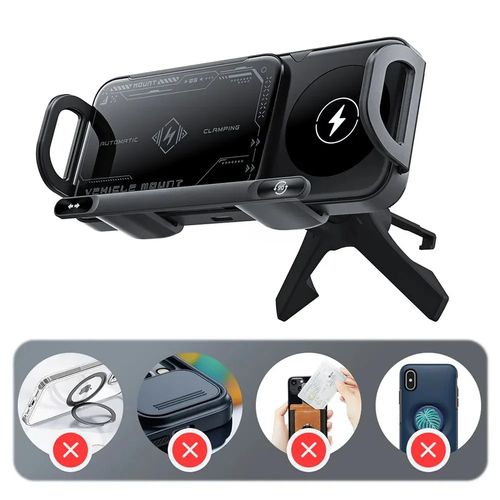 ✨ 2-in-1 Fast Charging Smartphone&Tablet Car Holder 💪