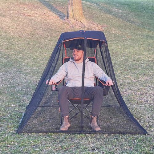 ⏳Limited Sale 50% OFF🔥🪑Mosquito-Repellent Folding Camp Chair | Outdoor Comfort Without the Bites 🌿🦟