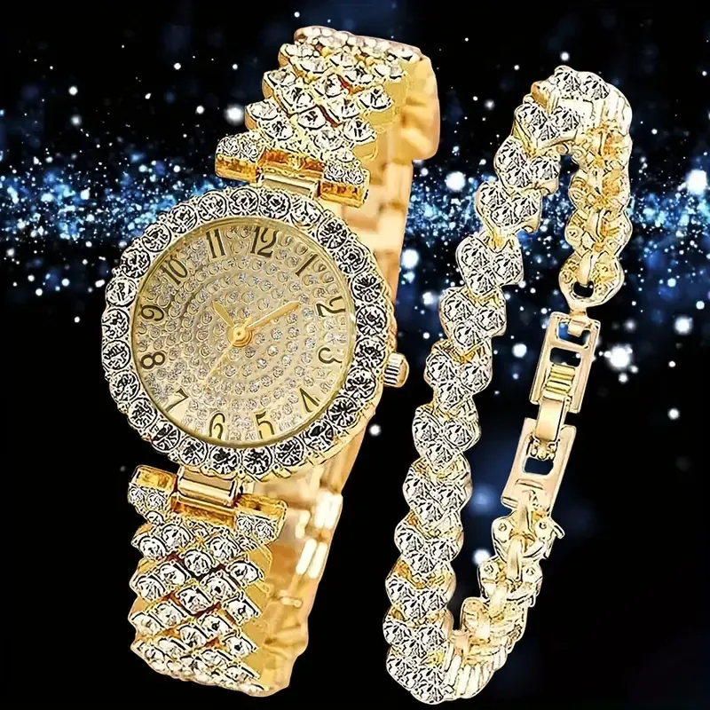 Elegant Rhinestone Watch