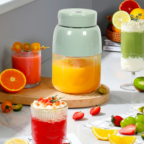 ⌛Limited Sale 50% OFF🔥BPA-Free Electric Citrus Juicer, Portable Blender for Smoothies, Shakes, Food Prep