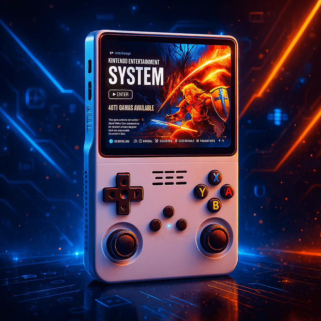 ⏳Limited Sale 50% OFF🔥R36S Retro Handheld Game Console – 10,000 Classic Games to Relive Your Childhood🎮