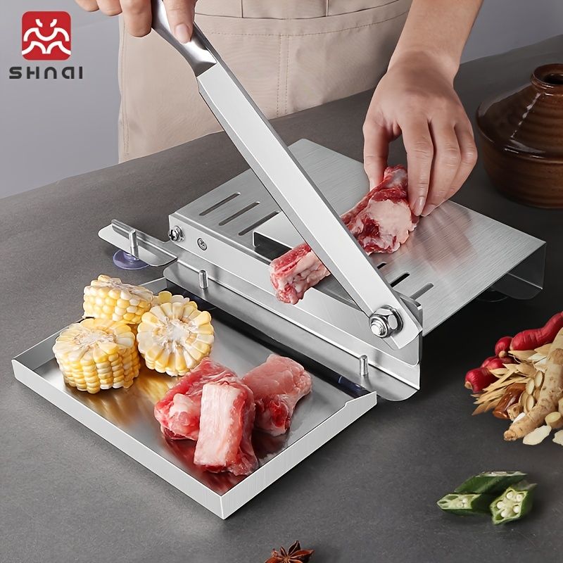 Slicer manual de aço inoxidável