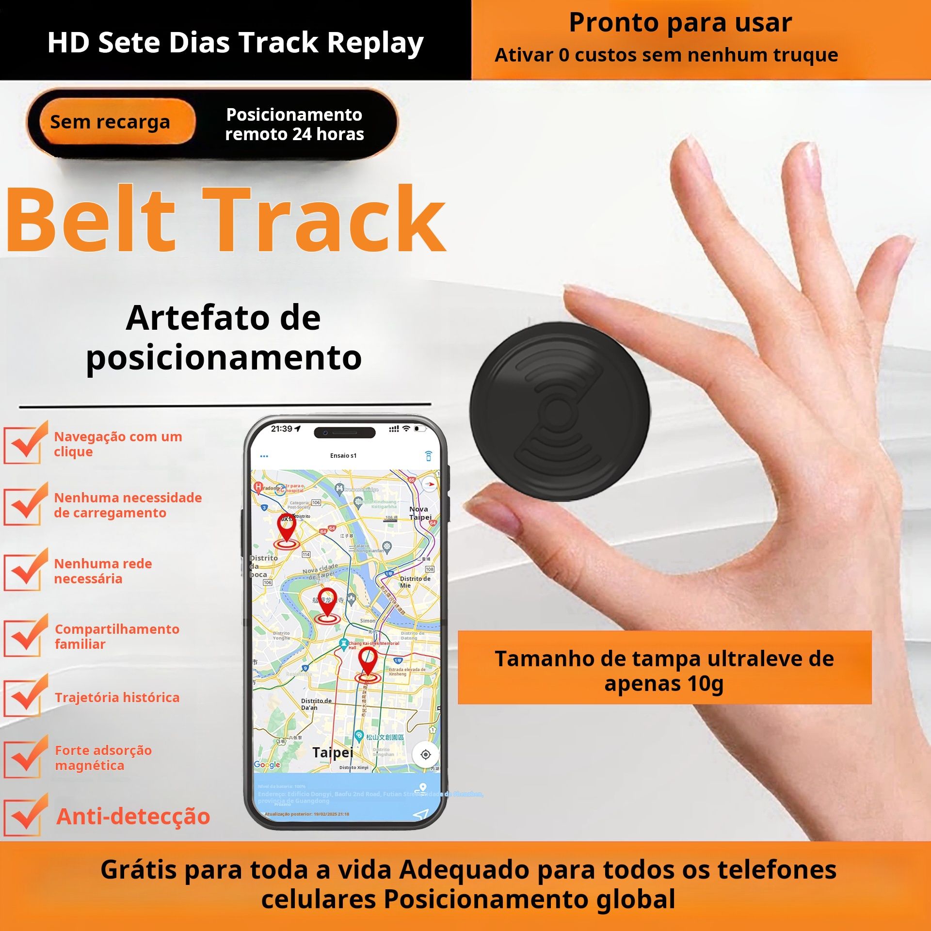Localizador GPS Android Apple universal