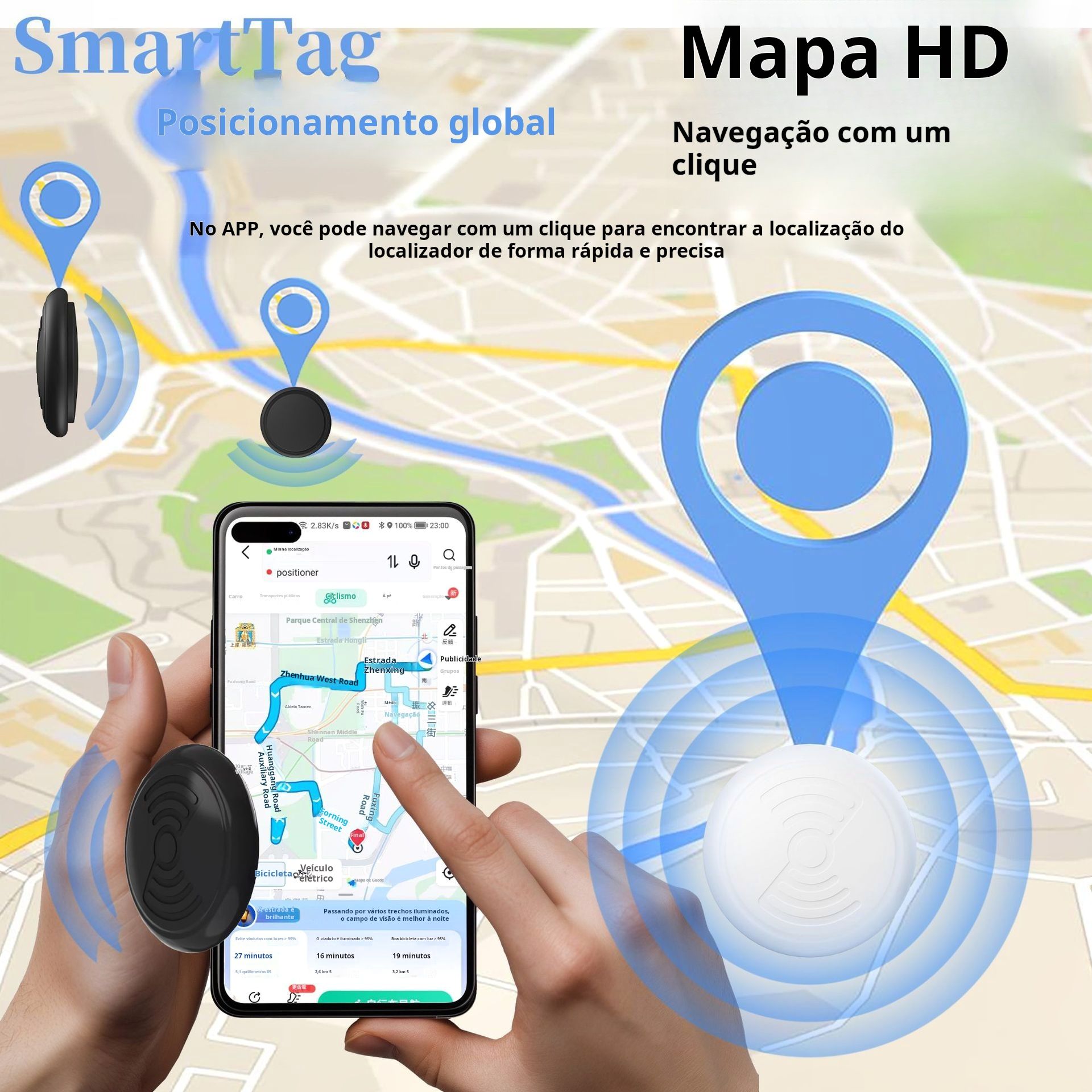 Localizador GPS Android Apple universal