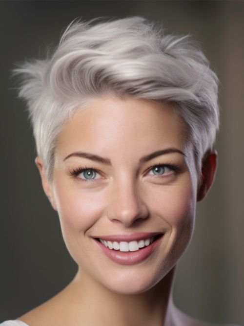 Glamorous Lace Front Wavy Pixie Wigs for Women