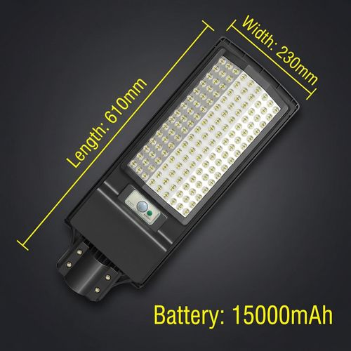 504 LEDs Solar Light | Big Battery | Waterproof Outdoor Street Lamp