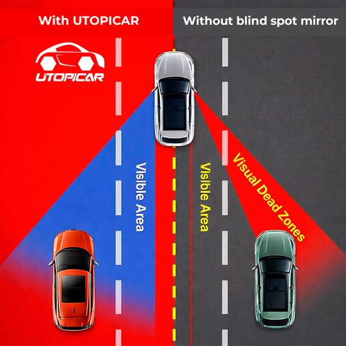 🔥HOT SALE🔥 COD！Universal Shockproof HD Wide-Angle Rearview Mirror, Scratch & Fade Resistant Luxury Car Mirror Fit All Vehicle Models For Elite Upscale Drivers In Nairobi Kenya